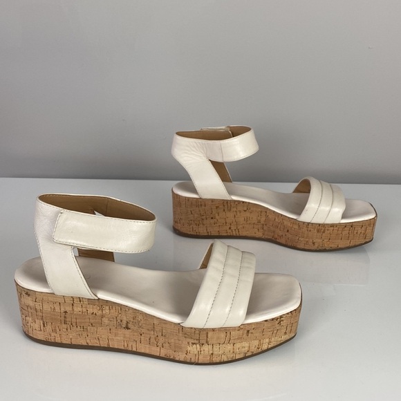 Franco Sarto Square Toe Ioli Platform Sandals Size 8.5 - Picture 2 of 15